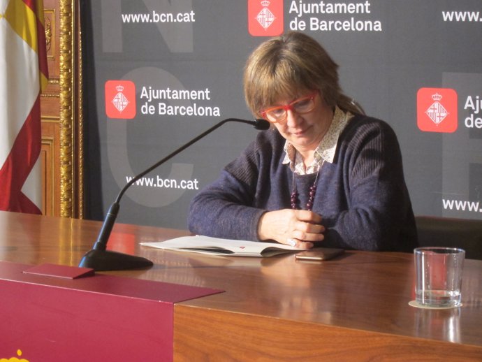 La comisionada de Inmigración de Barcelona, Lola López