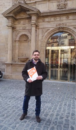 Diego Ubis, candidato de Ciudadanos al Gobierno de La Rioja