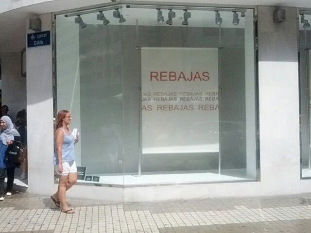 Rebajas en El Corte Inglés