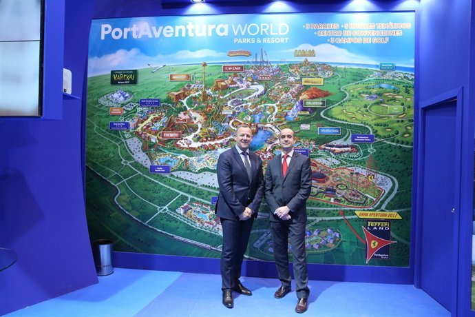 PortAventura presenta Ferrari Land en Fitur 