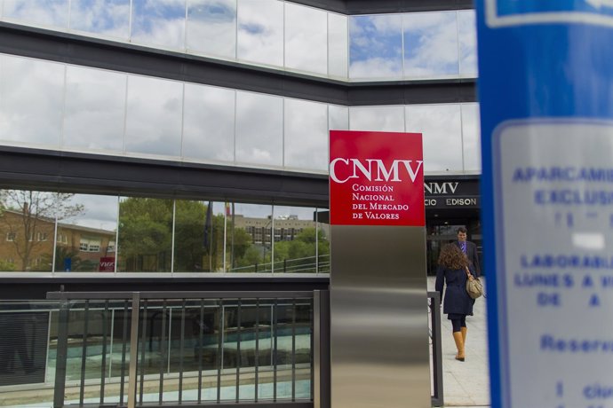 CNMV, fachada de la Comisión Nacional del Mercado de Valores
