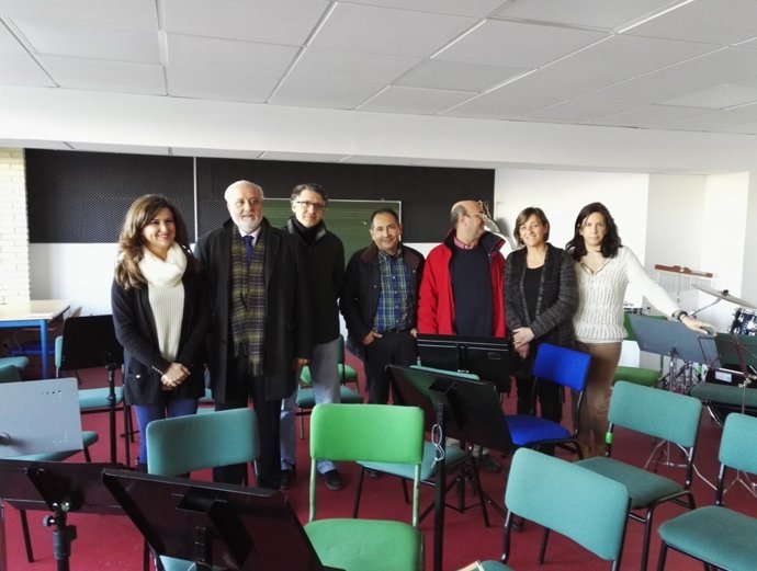 Visita a las instalaciones del Conservatorio.