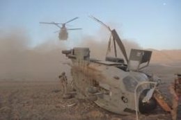 Helicóptero siniestrado en Afganistán el 3 de agosto de 2012