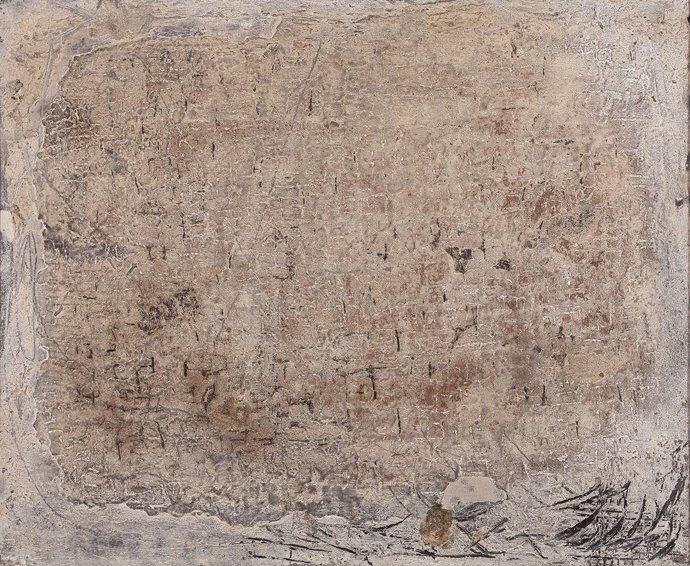 Pintura, 1955, de Antoni Tàpies