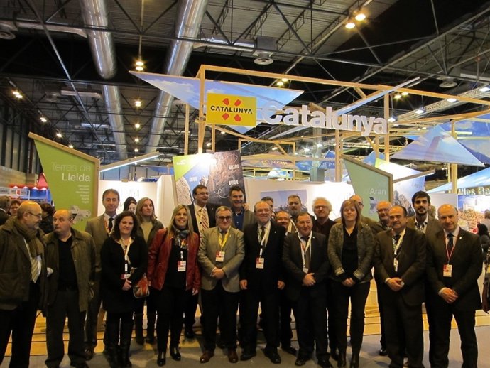 Estand de Catalunaya en Fitur