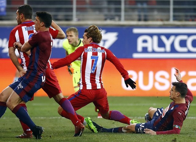 Griezmann en el Eibar - Atlético Madrid