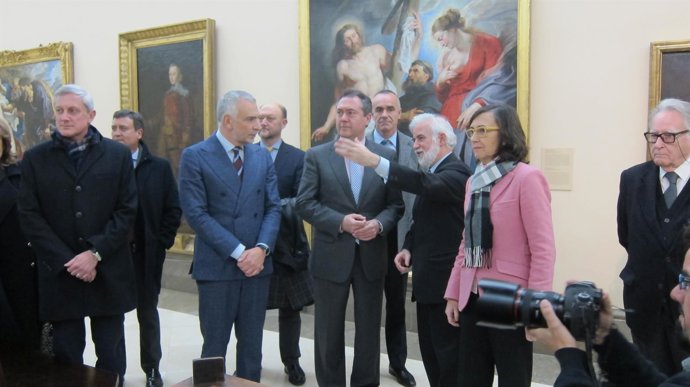 Presentación en la Academia de Bellas Artes en Madrid del Año Murillo
