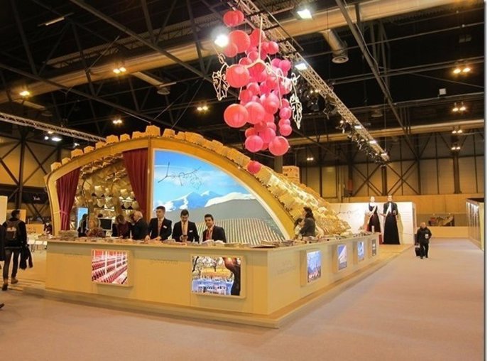 El stand de Fitur 2017