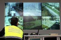 La Policía Municipal de Pamplona realiza una campaña especial de control de pasos de peatones