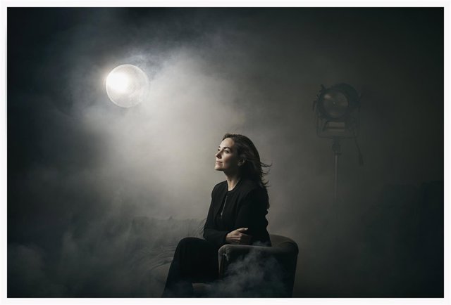 La actriz Laura Conejero que encarna a la protagonista en 'La fortuna de Silvia'