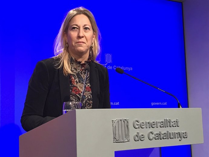 Neus Munté, portavoz de la Generalitat de Catalunya
