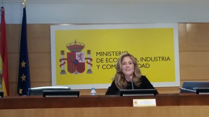 La directora del Tesoro Público, Emma Navarro