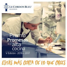 Premio promesas de la alta cocina