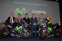 El Movistar Yamaha se presenta exhibiendo buena sintonía entre Rossi y Viñales