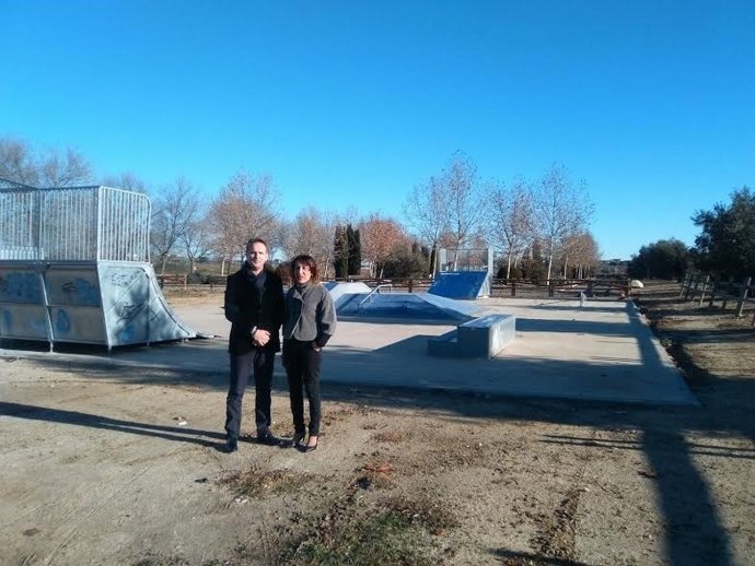 Pozuelo visita una de las áreas recreativas