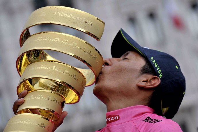 Nairo Quintana, ganador del Giro de Italia 2014