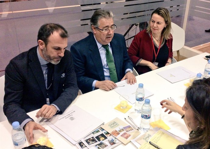 Salom y Barceló en Fitur 