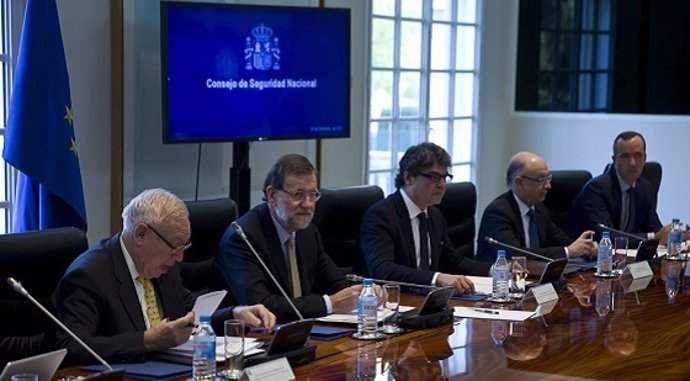 Reunión del Consejo de Seguridad Nacional presidida por Mariano Rajoy