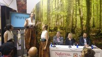 Pamplona y sus murallas, protagonistas del stand de Navarra en la segunda jornada de Fitur