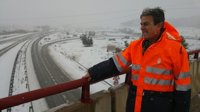 La nieve obliga a cortar 13 carreteras regionales, todas ellas del Noroeste y Valle del Guadalentín