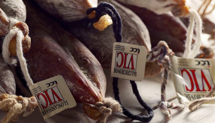 Longanizas de Vic