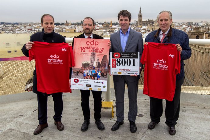 Presentación del EDP Medio Maratón de Sevilla.