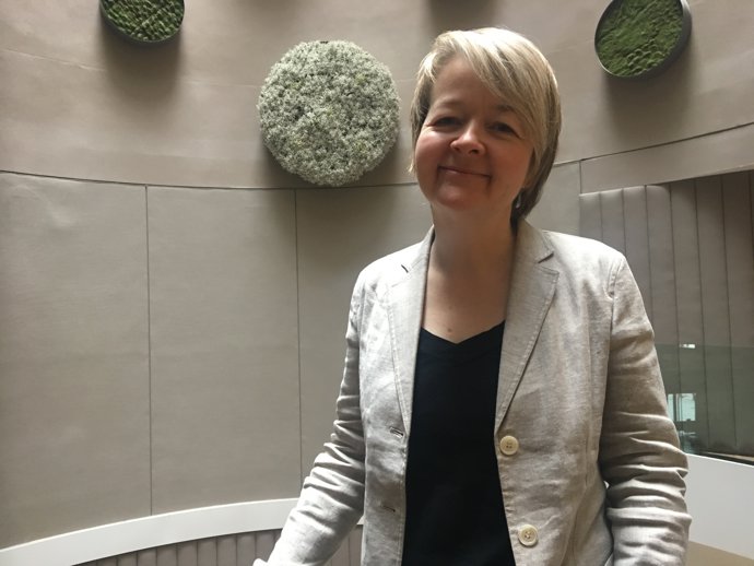La escritora Sarah Waters