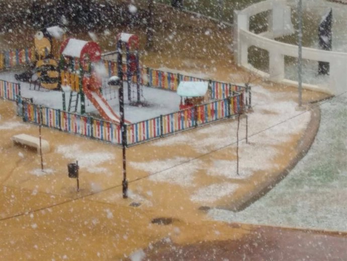 Nieve, nevada, frío