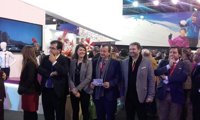 Un centenar de personas visita virtualmente la Geoda de Pulpí en Fitur