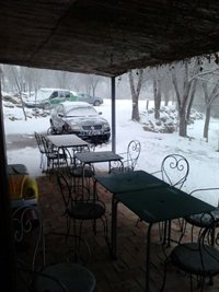 La comarca del Noroeste permanecerá este viernes en aviso naranja por nevadas