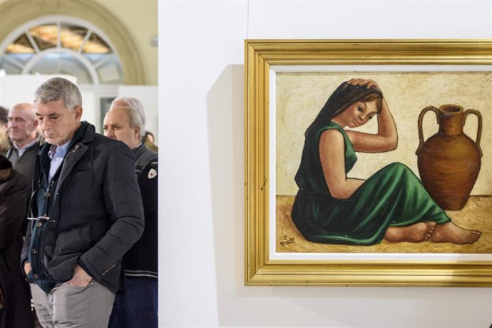 Exposición de Pituco en el Patio de Luces de la Diputación