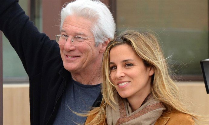RICHARD GERE Y ALEJANDRA SILVA