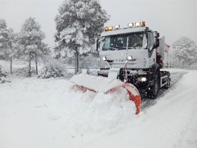 Quitanieves de Diputación de Valencia
