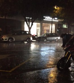 LLuvia en Valencia