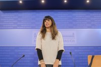 Teresa Rodríguez denuncia el "chantaje permanente" a la plantilla de la base de Rota