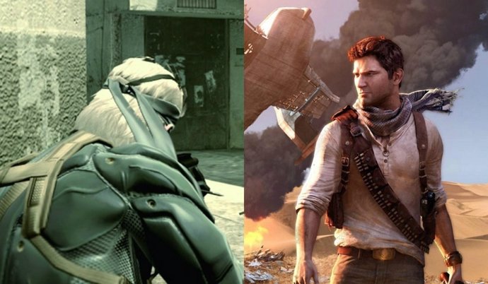 Metal Gear Solid y Uncharted