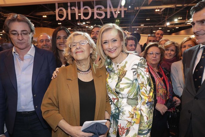 Cristina Cifuentes y Manuela Carmena