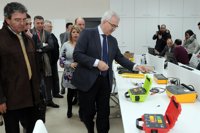 Jiménez Barrios visita en Jerez la empresa Bextom Solutions, con capital 100% andaluz