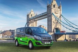 Ford Transit Custom híbrida enchufable que se probará en Londres