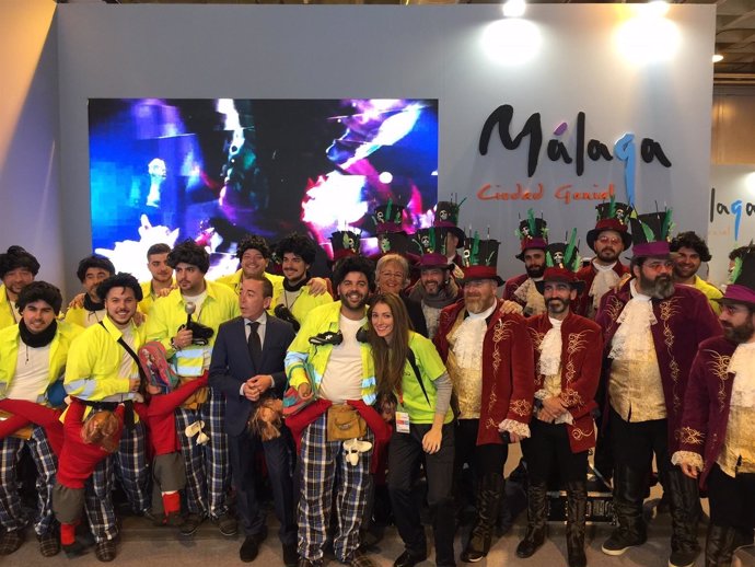 Presentación del carnaval de Málaga en Fitur