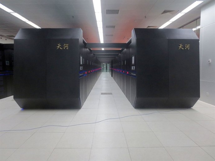 Superordenador Tianhe-2, en China