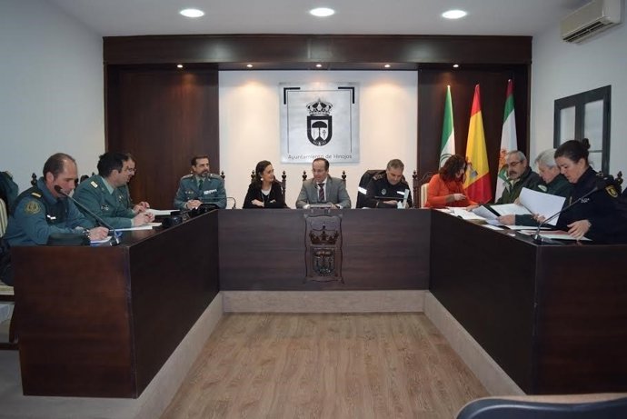 Junta Local de Seguridad de Hinojos (Huelva).