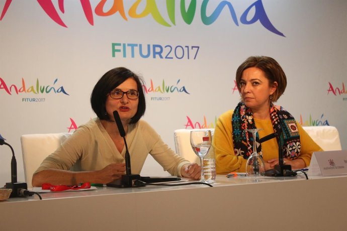 Ambrosio (dcha.) y Pernichi presentan el Congreso Nacional de Parque y Jardines