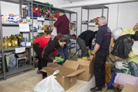 Bomberos Unidos recaudan en Huelva ayuda para Siria con la que enviarán dos convoys