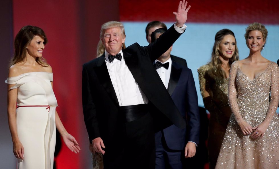 DONALD TRUMP EN EL FREEDOM BALL