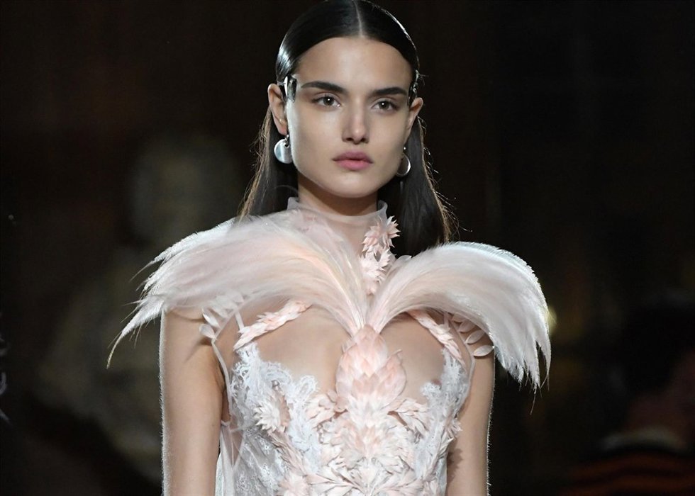 Blanca Padilla cumple su sueño de desfilar para Givenchy./ Getty Images