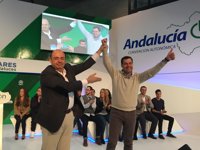 Sebastián Pérez (PP) pide "trabajo, unidad, esfuerzo y sacrificio" para ganar elecciones