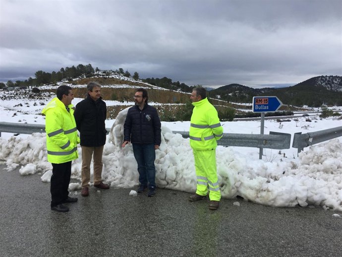 El consejero de Fomento e Infraestructuras, Pedro Rivera