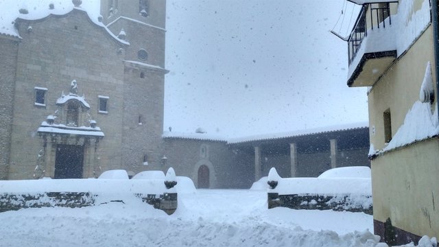 Nieve en Castellfort