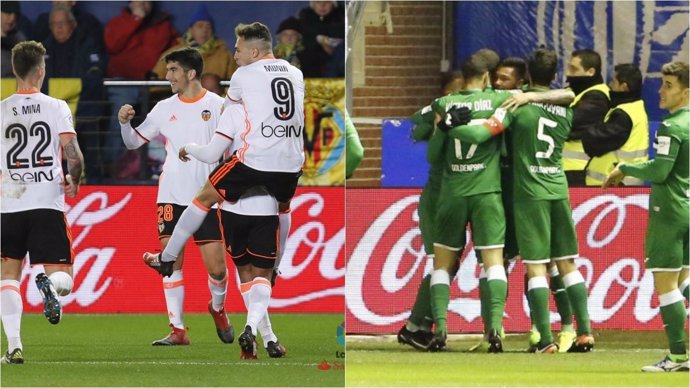 Valencia y Leganés en la Liga Santander